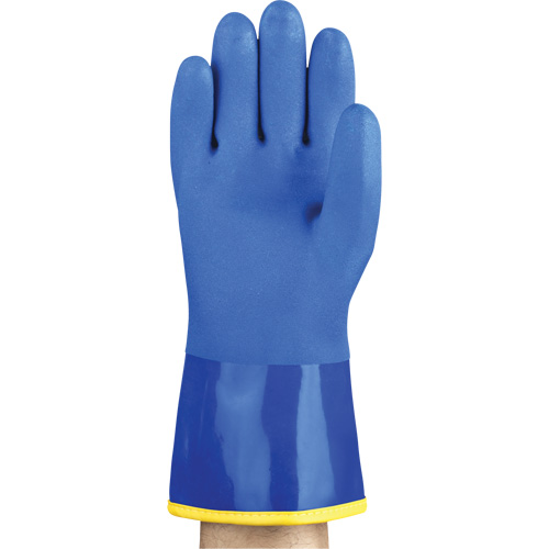 AlphaTec&reg; 23-202 PVC Gloves, Size 8, 11.8" L, Cotton, Fleece Inner Lining Distribution Industrielle GC
