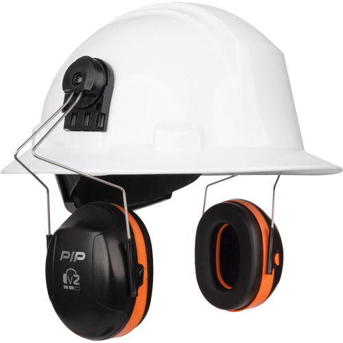 Coquilles antibruit passives V2 Dynamic, Fixation pour casque, 25 NRR dB Distribution Industrielle GC