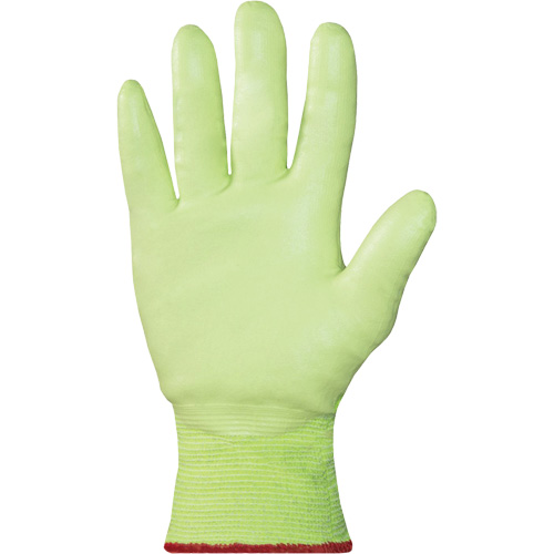S21TXUGFN High-Visibility Cut-Resistant Gloves, Size 5/2X-Small, 21 Gauge, Nitrile Coated, TenActiv Shell, ASTM ANSI Level A9 Distribution Industrielle GC