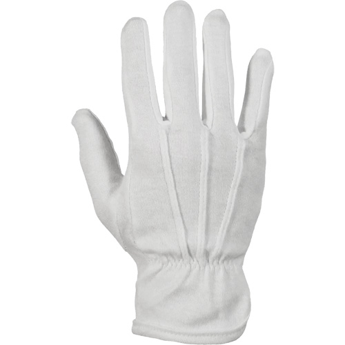 Classic Inspectors Parade Gloves, Cotton/Nylon, Unhemmed Cuff, 10/X-Large Distribution Industrielle GC