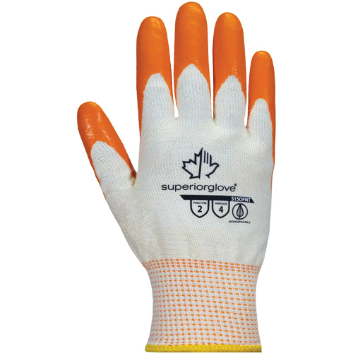 Gants Dexterity, 6/T-petit, R&ecirc;vetement Mousse de nitrile, Calibre 15, Enveloppe en Coton Distribution Industrielle GC
