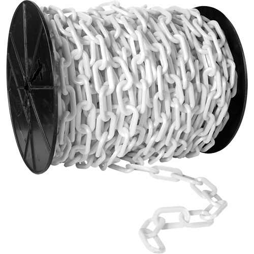 Heavy-Duty Plastic Safety Chain, Orange Distribution Industrielle GC