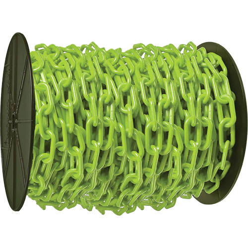 Heavy-Duty Plastic Safety Chain, Green Distribution Industrielle GC