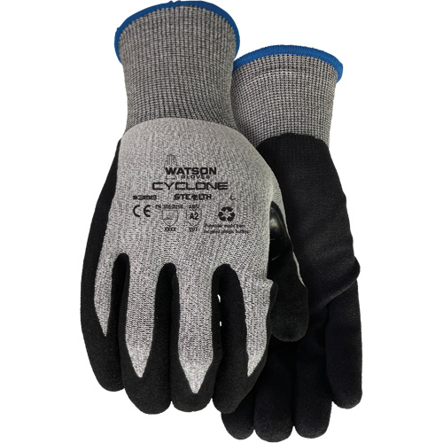 388 Stealth Cyclone Cut Resistant Gloves, Size X-Small, 18 Gauge, Nitrile Coated, HPPE/Polyester Shell, ASTM ANSI Level A2/EN 388 Level 3 Distribution Industrielle GC
