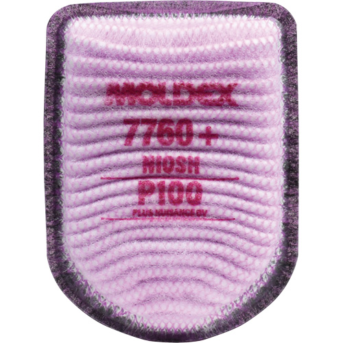 Filtre pour respirateur semi-rectangulaire avec IonicAir Filtration Technology, Filtre contre les particules avec suppresion de vapeurs nuisibles, Vapeurs organiques/P100+ Distribution Industrielle GC