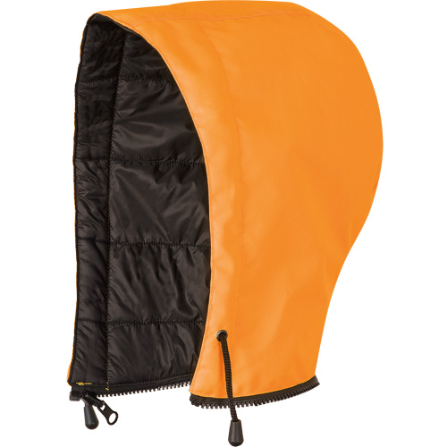 5770H Capuchon pour manteau de s&eacute;curit&eacute; haute visibilit&eacute; r&eacute;versible, Orange haute visibilit&eacute;, Nylon/Polyester Distribution Industrielle GC