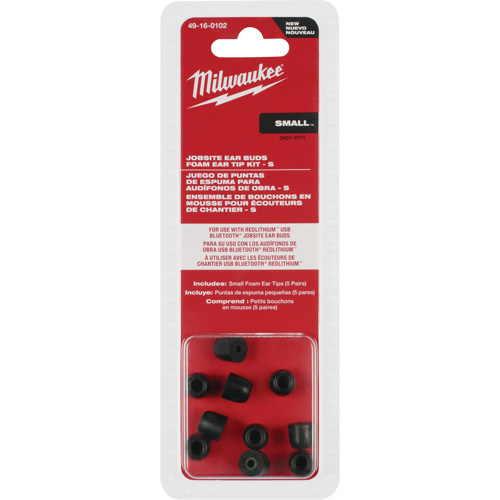 Ensemble de petits embouts pour bouchons d'oreilles de chantier Distribution Industrielle GC
