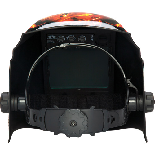 Casque de soudeur autonoircissant Leadhead, 3,8" lo x 3,4" la Champ de vision, Teinte 9 - 13 Distribution Industrielle GC