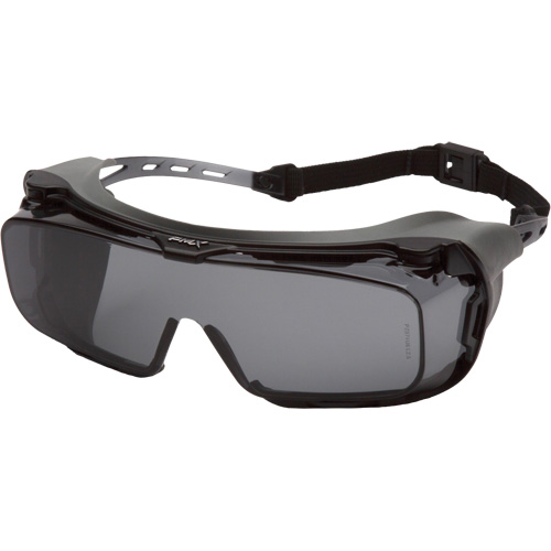 Cappture Safety Glasses, Grey Lens, Anti-Fog, ANSI Z87+/Meets/Exceeds CSA Z94.3 Distribution Industrielle GC