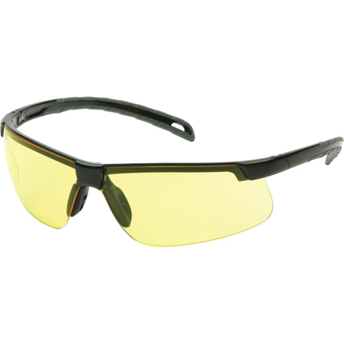 Lunettes de s&eacute;curit&eacute; Ever-Lite, Lentille Ambr&eacute;e, ANSI Z87+/R&eacute;pond ou surpasse la norme CSA Z94.3 Distribution Industrielle GC