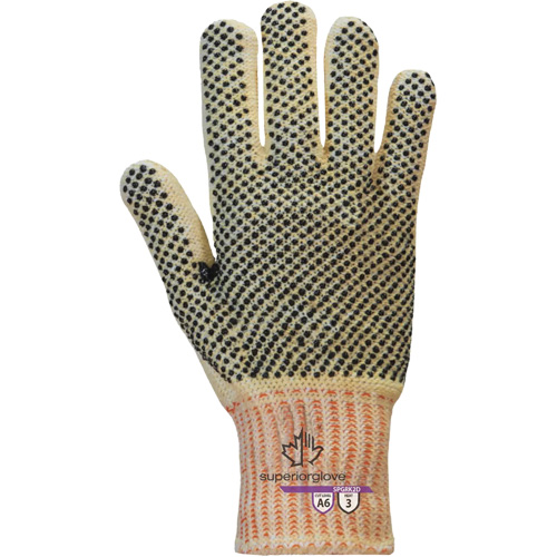 Contender SPGRK2D Cut Resistant Gloves, Size Small, 7 Gauge, PVC Coated, Kevlar&reg;/Engineered Yarn Shell, ASTM ANSI Level A6 Distribution Industrielle GC