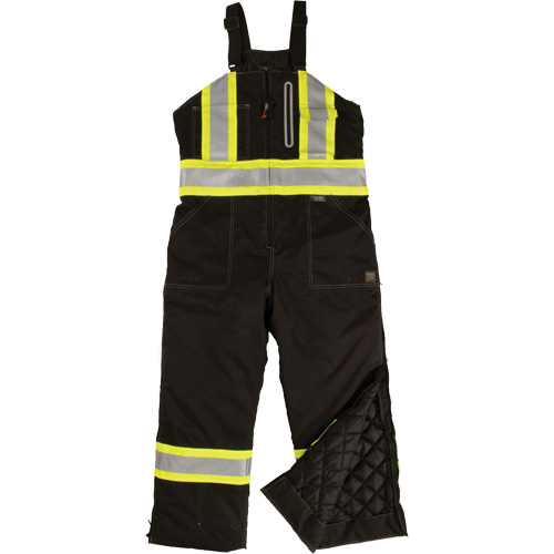 Salopette de s&eacute;curit&eacute; isolante en tissu ind&eacute;chirable, Polyester, T-petit, Noir Distribution Industrielle GC