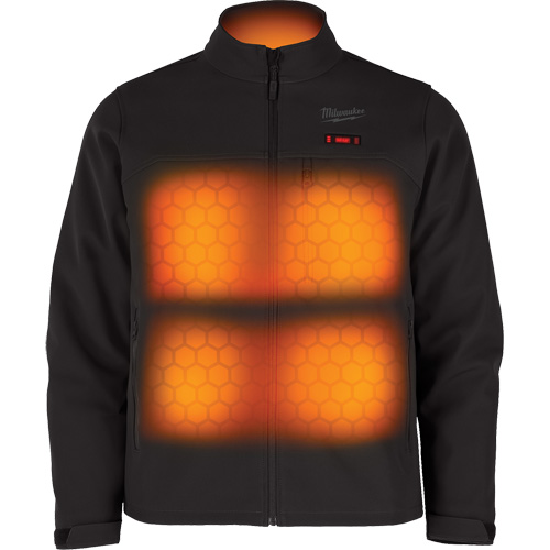 M12 Heated Toughshell Jacket with Battery, Men's, Small, Black Distribution Industrielle GC