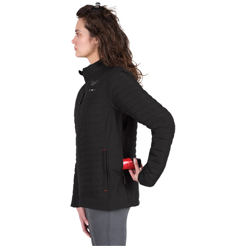 M12 Heated Axis Jacket with Battery, Women's, Large, Black Distribution Industrielle GC