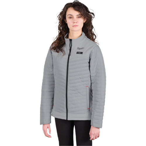M12 Heated Axis Jacket with Battery, Women's, 2X-Large, Grey Distribution Industrielle GC