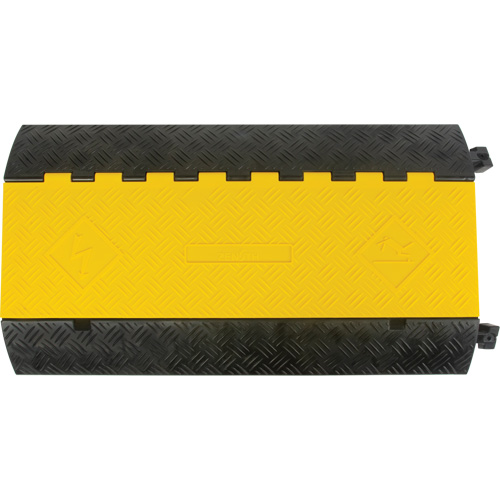 Protecteur de c&acirc;bles en polyur&eacute;thane, 3 canaux, 35,43" lo x 19,69" la x 3" h Distribution Industrielle GC