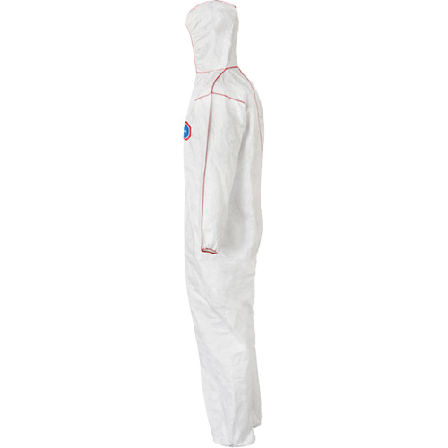 Combinaisons SFR avec cagoule, Moyen, Blanc, Tyvek 400 Distribution Industrielle GC