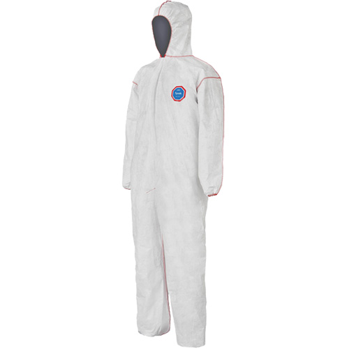 Combinaisons SFR avec cagoule, Moyen, Blanc, Tyvek 400 Distribution Industrielle GC