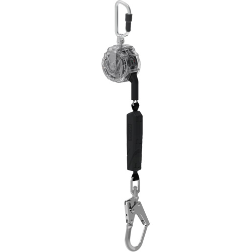 C&acirc;ble de limiteur de chute personnel 36CLS V-TEC, 10', Acier galvanis&eacute;, Pivotant Distribution Industrielle GC