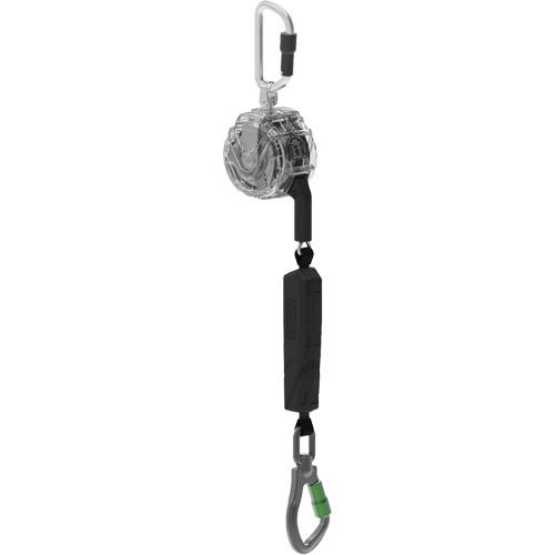 C&acirc;ble de limiteur de chute personnel ALTAKS V-TEC, 10', Acier galvanis&eacute;, Pivotant Distribution Industrielle GC