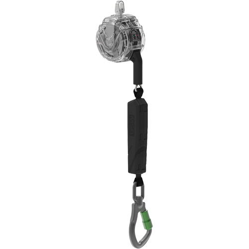 C&acirc;ble de limiteur de chute personnel ALTAKS V-TEC, 10', Acier galvanis&eacute;, Pivotant Distribution Industrielle GC