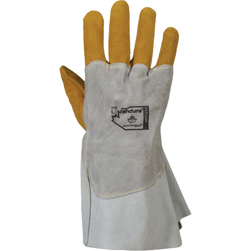 Endura&reg; 335DBP Welding Gloves, Split Cowhide/Split Elkhide, Size Small Distribution Industrielle GC