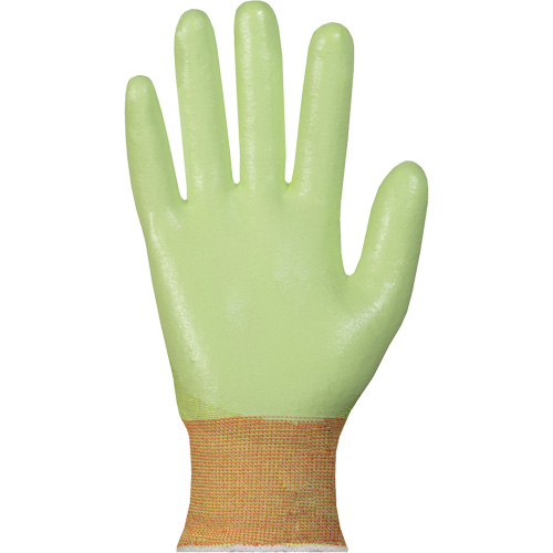 Hi-Viz S18TAXFN Cut-Resistant Gloves, Size 6, 18 Gauge, Foam Nitrile Coated, TenActiv Shell, ASTM ANSI Level A9 Distribution Industrielle GC
