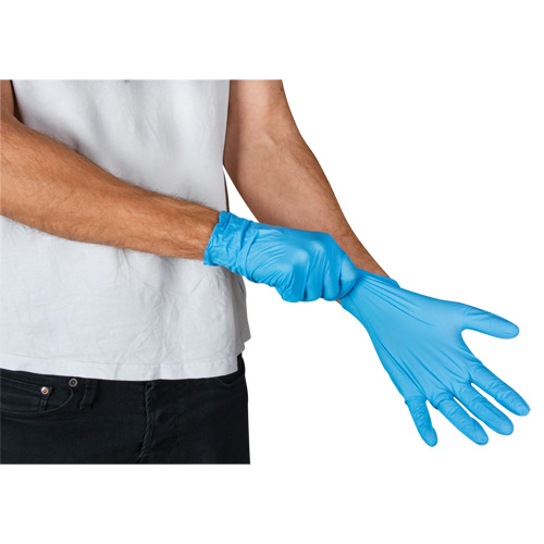 Vending Pack Disposable Gloves, Small, Nitrile, 4.5-mil, Powder-Free, Blue, Class 2 Distribution Industrielle GC