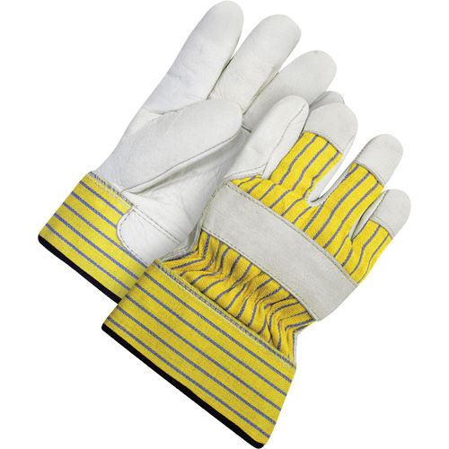 Gants d'ajusteur doubl&eacute;s avec poignet de s&eacute;curit&eacute;, 2T-Grand, Paume en Cuir fleur de vache, Doublure en Peluche d'acrylique Distribution Industrielle GC