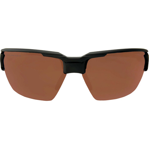Lunettes de s&eacute;curit&eacute; Pumori, Lentille Cuivre, Anti-&eacute;gratignures/Polaris&eacute;, ANSI Z87+/MCEPS GL-PD 10-12/R&eacute;pond ou surpasse la norme CSA Z94.3 Distribution Industrielle GC