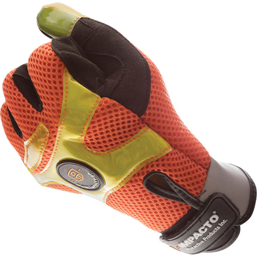 High-Visibility Anti-Vibration Air Gloves, Size Medium/8 Distribution Industrielle GC