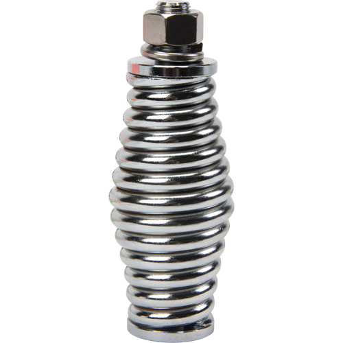 Tige de s&eacute;curit&eacute; robuste, Fixation Filet&eacute;, Hauteur 5', Orange avec X r&eacute;fl&eacute;chissant Distribution Industrielle GC