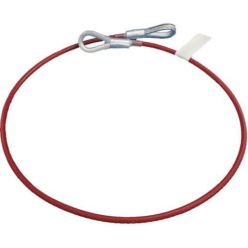AS-21000-6 Ancrage pour c&acirc;ble 6' PeakWorks &agrave; configuration en illet de l'embout, Chaîne Distribution Industrielle GC