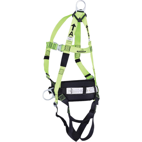 FBH10000L1020-S  Contractor Series Safety Harness with Positioning Belt, CSA Certified, Class ALP, Small Distribution Industrielle GC