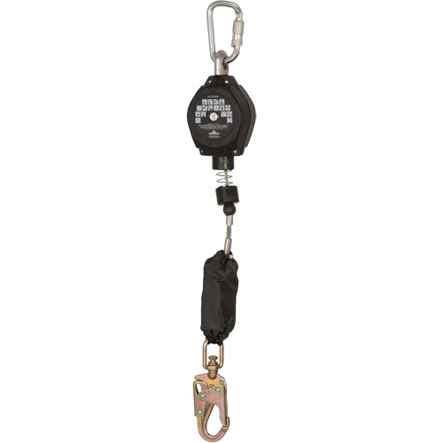 SRL-73302-10LE Self-Retracting Lifeline, 10', Galvanized Steel, Swivel Distribution Industrielle GC