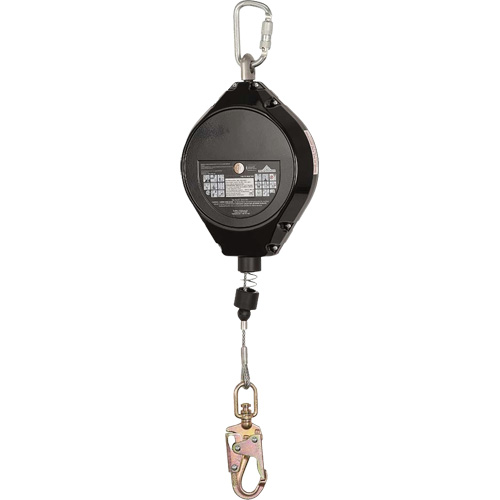 SRL-73302-60LE Cordage de s&eacute;curit&eacute; autor&eacute;tractable, 60', Acier galvanis&eacute;, Pivotant Distribution Industrielle GC