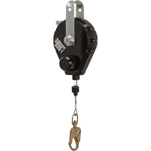 SRL-73303-60 Cable Self-Retracting Lifeline with Recovery, 60', Galvanized Steel, Swivel Distribution Industrielle GC