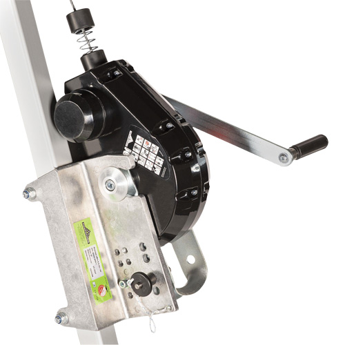 SRL-73303-60 Cable Self-Retracting Lifeline with Recovery, 60', Galvanized Steel, Swivel Distribution Industrielle GC