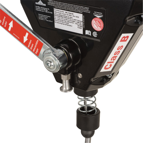 SRL-73303-60 Cable Self-Retracting Lifeline with Recovery, 60', Galvanized Steel, Swivel Distribution Industrielle GC