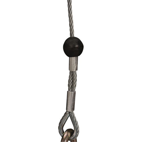 SRL-73303-96 Cable Self-Retracting Lifeline with Recovery, 96', Galvanized Steel, Swivel Distribution Industrielle GC