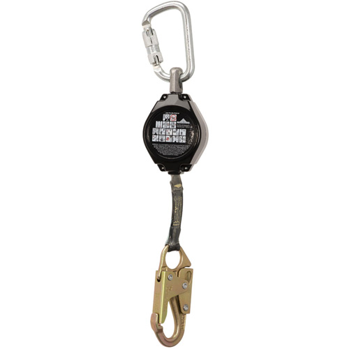 SRL-76105-6AR Cordage de s&eacute;curit&eacute; autor&eacute;tractable r&eacute;sistant &agrave; l'arc &eacute;lectrique, 6', Dyneema, Pivotant Distribution Industrielle GC