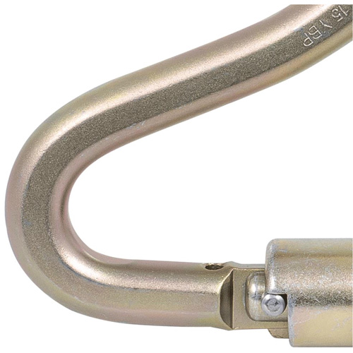 CP-04011-1 Mousqueton zingu&eacute; avec ouverte de portique de 2", Acier Distribution Industrielle GC