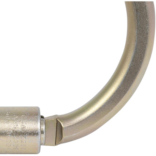 CP-04011-1 Mousqueton zingu&eacute; avec ouverte de portique de 2", Acier Distribution Industrielle GC