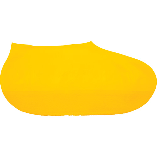 Couvre-chaussures jetables Boot Saver, Moyen, Latex de caoutchouc, Jaune Distribution Industrielle GC
