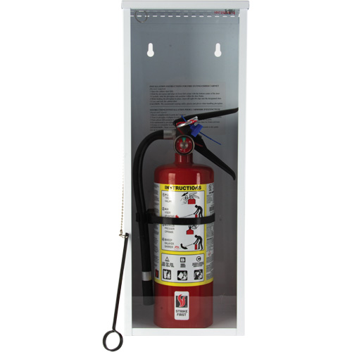 Light-Duty Fire Extinguisher Cabinet, 8" W x 22" H x 6" D Distribution Industrielle GC