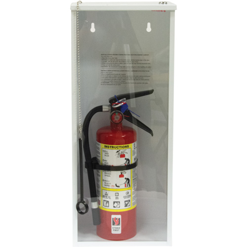 Light-Duty Fire Extinguisher Cabinet, 10" W x 24" H x 6" D Distribution Industrielle GC