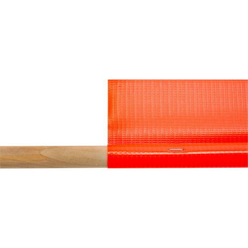 Drapeau de s&eacute;curit&eacute; routi&egrave;re, Mailles, Avec manche Distribution Industrielle GC