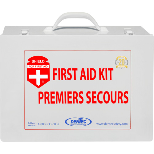 Shield First Aid Kit, Meets/Exceeds CSA Z1220-24 Type 3 High-Risk Environment, Large (51-100 Workers) Distribution Industrielle GC