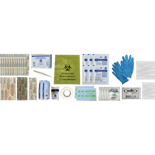 Shield First Aid Kit, Meets/Exceeds CSA Z1220-24 Type 1 Personal, Personal (1 Worker) Distribution Industrielle GC