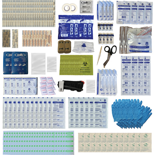 Shield First Aid Kit, Meets/Exceeds CSA Z1220-24 Type 3 High-Risk Environment, Large (51-100 Workers) Distribution Industrielle GC